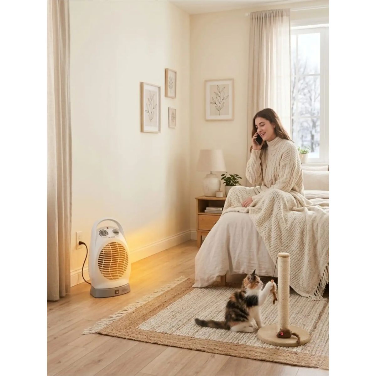 GENERICO - Termoventilador con rotacion Marsella Doral