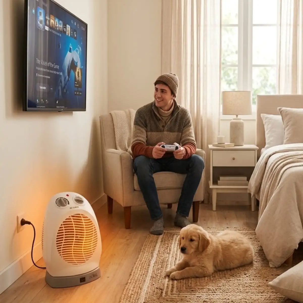 GENERICO - Termoventilador con rotacion Marsella Doral