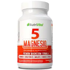 NUTRIVITAL - Penta 5 Magnesio 60 Cápsulas
