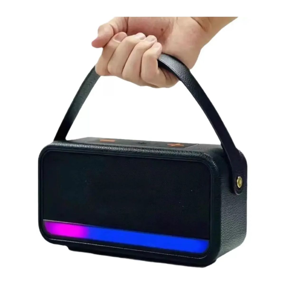 GENERICO - Parlante Portátil Bluetooth Altavoz Inalámbrico Con Correa
