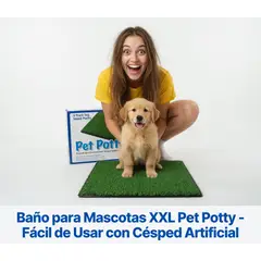 MOVI - Bandeja Higiénica Grande para Perros y Gatos Baño para Mascotas XXL Pet Potty