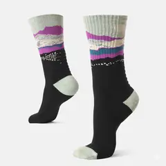 HAKA HONU - Calcetín Mujer Sendero Jade