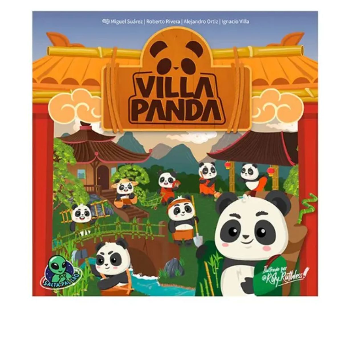 SALTA PAL LAO - Villa Panda - Juego De Mesa - En Español - Salta Pal Lao