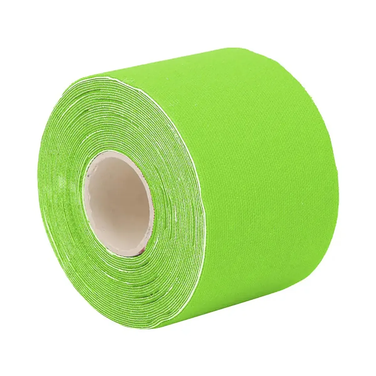 GENERICO - Cinta Kinesiológica Apoyo Parche Muscular 5cm  5mts color Verde