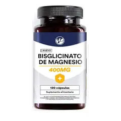 NATURAL FARM - Bisglicinato de Magnesio Nf 120 Capsulas. Recuperacion