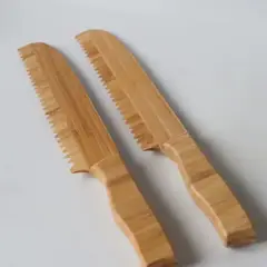 GENERICO - Cuchillo De Bambu Para Pan Cortador