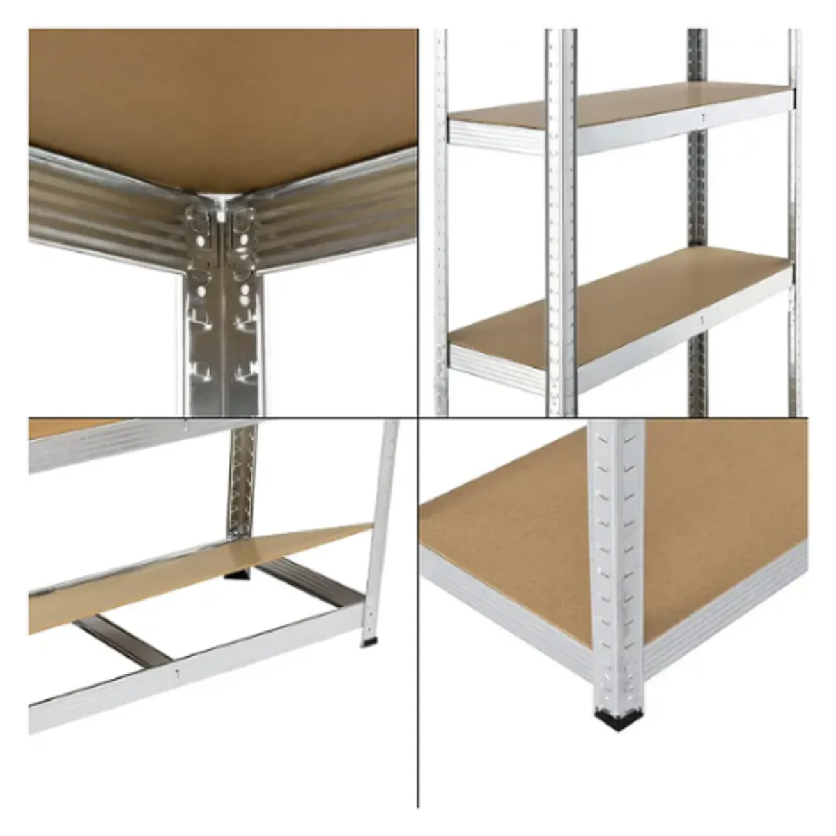GENERICO - Estante Rack Metalico Galvanizado180 X 90 X 40 5 Niveles