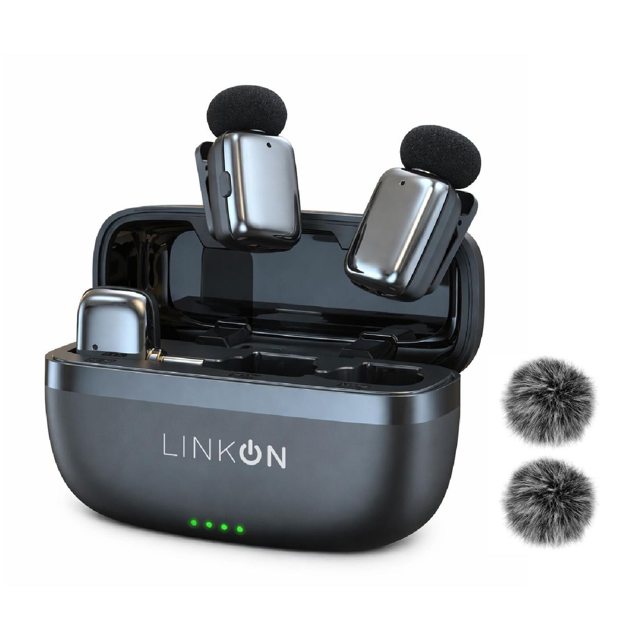 LINKON - Microfono Inalambrico Linkon Solapa Lavalier Plug Play x2