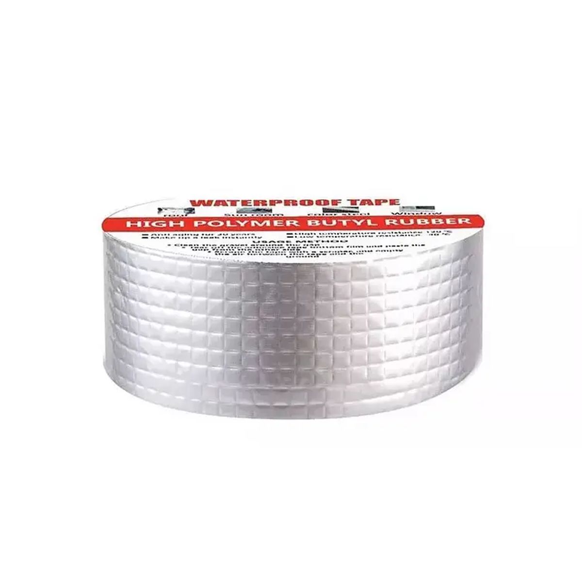 GENERICO - Cinta Sellador Butilo Techo Gotera Impermeable 5cmx10mt