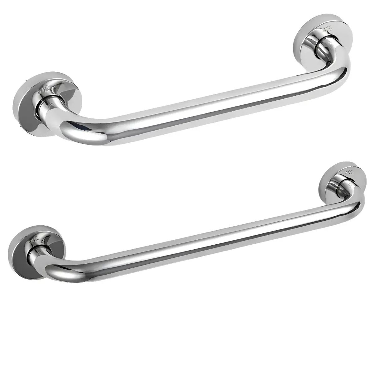 GENERICO - 2 Barras Agarradera De Apoyo 50cm Para Baño Acero Inoxidabe