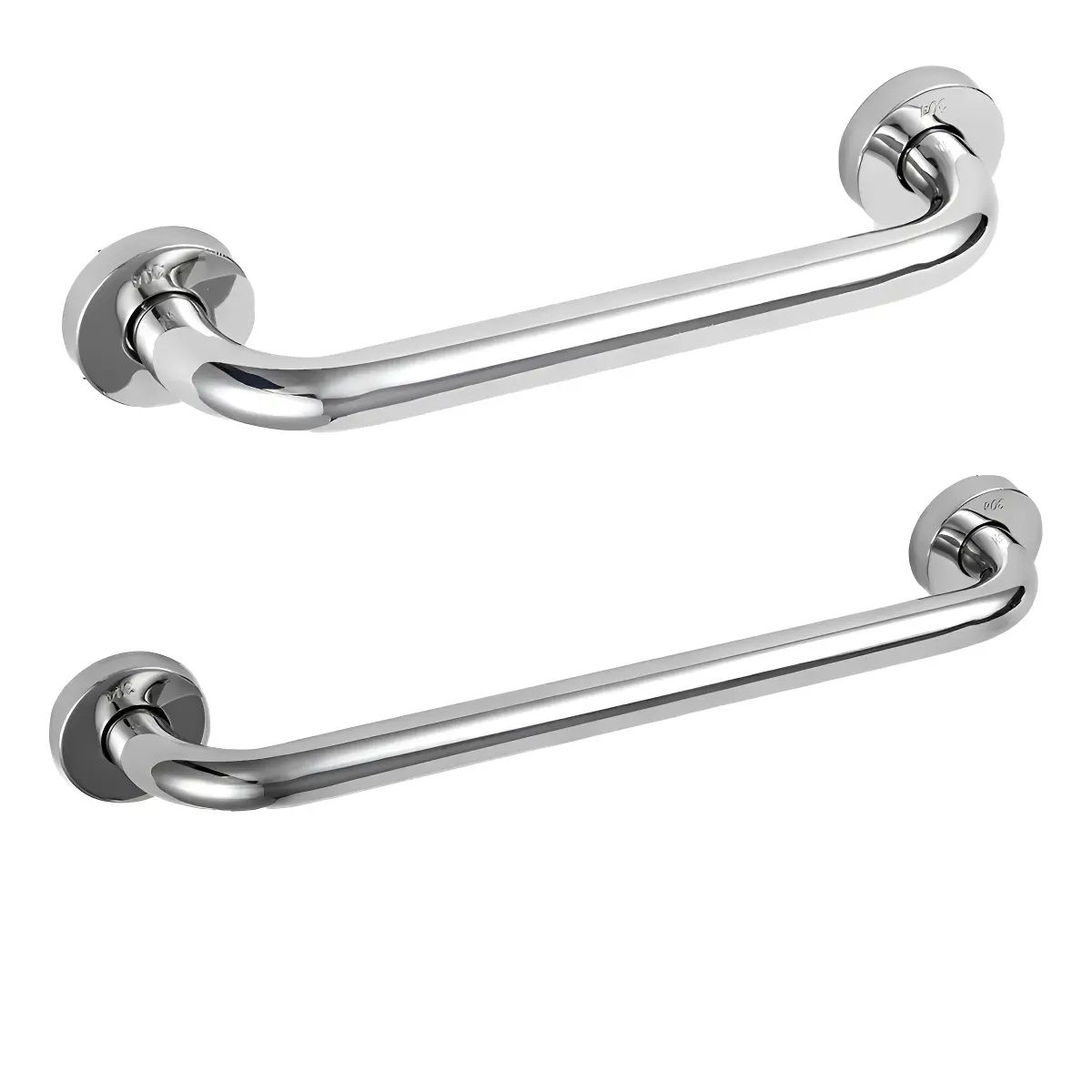 GENERICO - 2 Barras Agarradera De Apoyo 50cm Para Baño Acero Inoxidabe
