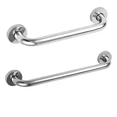 GENERICO - 2 Barras Agarradera De Apoyo 50cm Para Baño Acero Inoxidabe