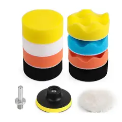 GENERICO - Kit De 11 Piezas Esponjas Pulir Almohadillas Para Auto