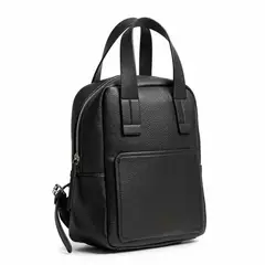 GENERICO - Bolso Mochila Urbana Elegance Negro Multifuncional 24x30x13 cm