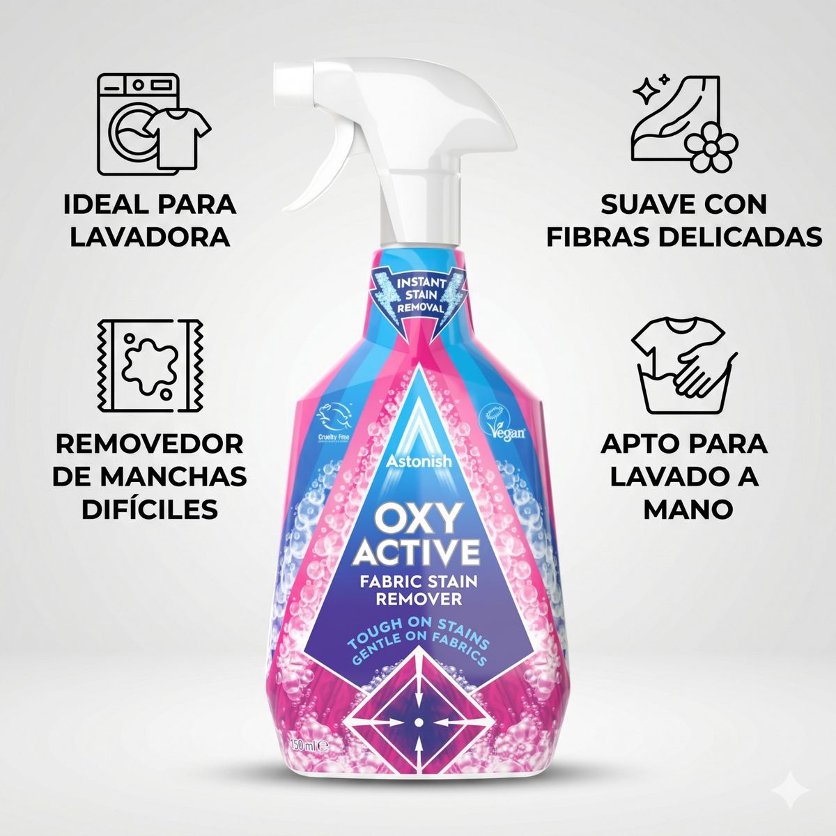 GENERICO - Quitamanchas Ropa Astonish Oxy Active 750ml