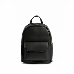 GENERICO - Bolso Mochila tramada Urbana Elegance Negro 24x30x13 cm