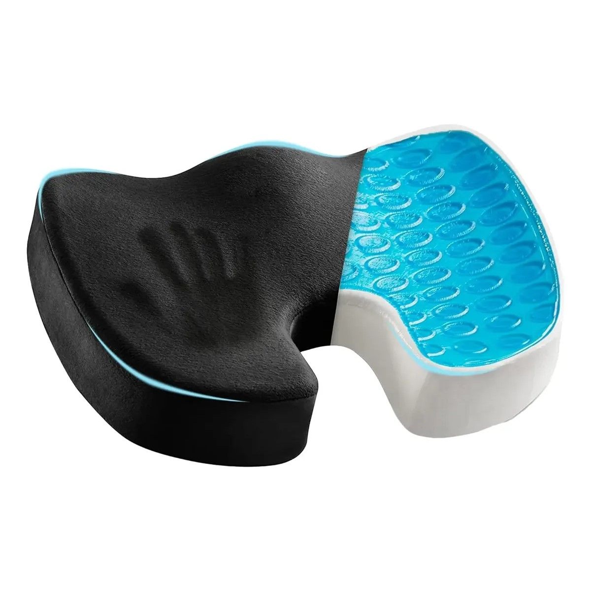 GENERICO - Cojín Coxis Ortopédico Premium Ergonómico Con Memory Foam BELUG