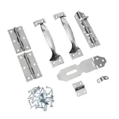 GENERICO - PACK X 3 JUEGO COMPLETO DE HERRAJES PARA PUERTAS
