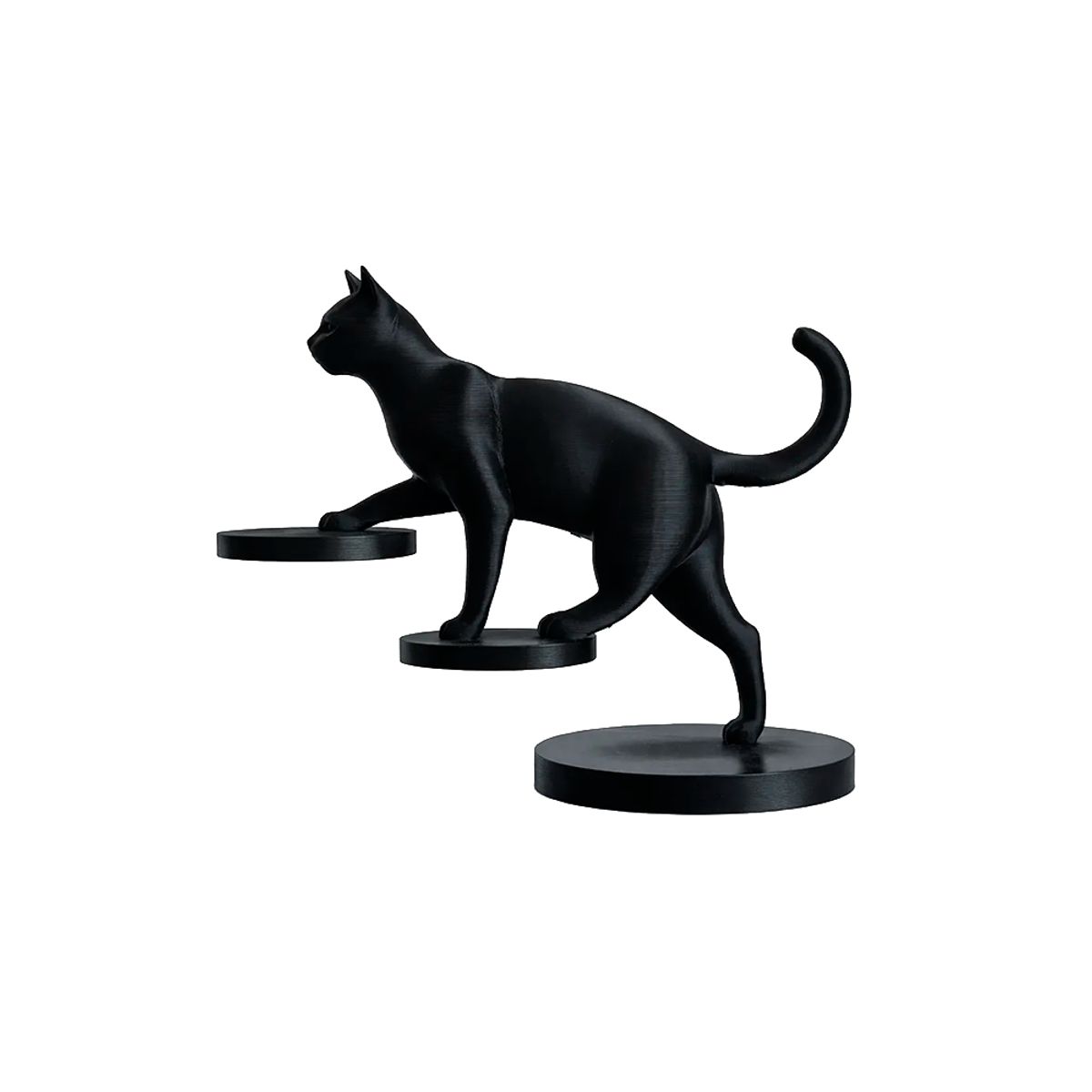 GENERICO - Estatua de gato equilibrado