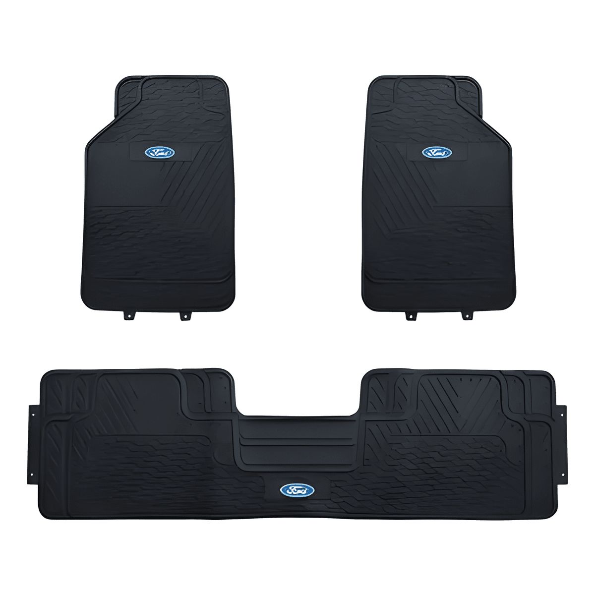 GENERICO - Pisos De Goma Ford 3 Piezas Envio Gratis