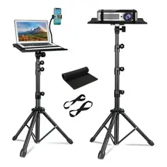 U BUY - Atril Notebook Ajustable Y Soporte Celular Con Bandeja Mouse