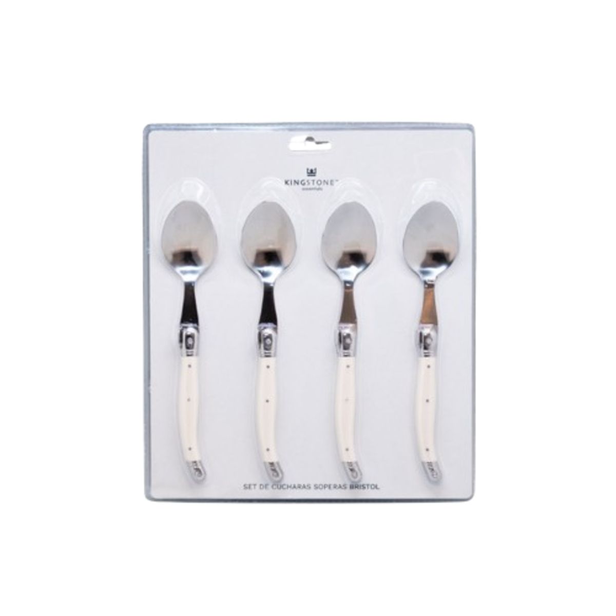 GENERICO - SET 4 CUCHARAS SOPERA BRISTOL KINGSTONE