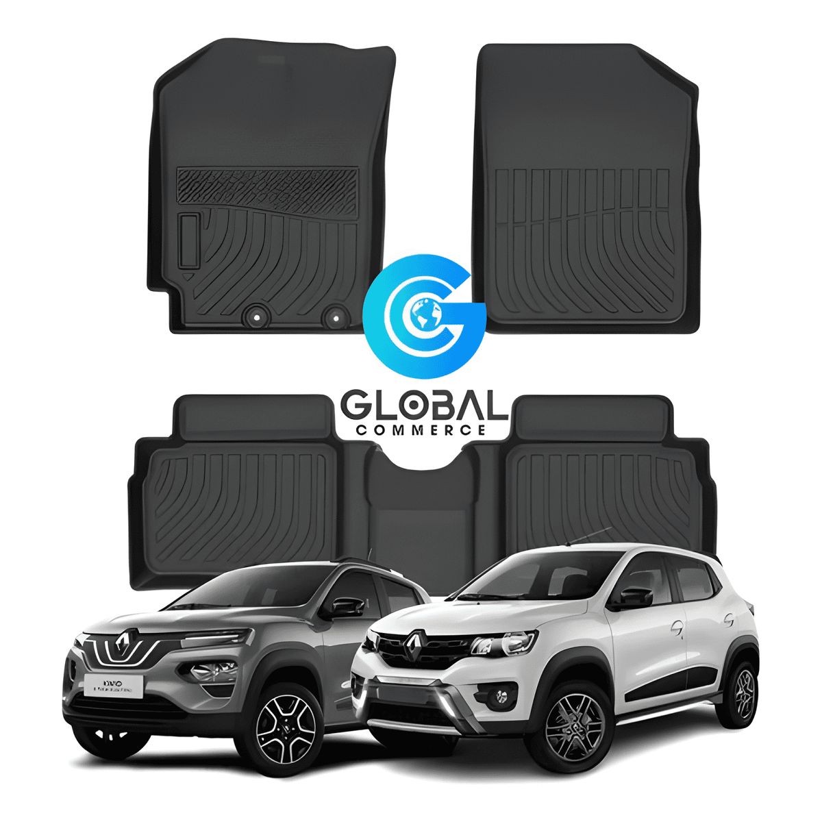 GENERICO - Set Pisos Calce Perfecto Renault  Kwid 2020 - Actual