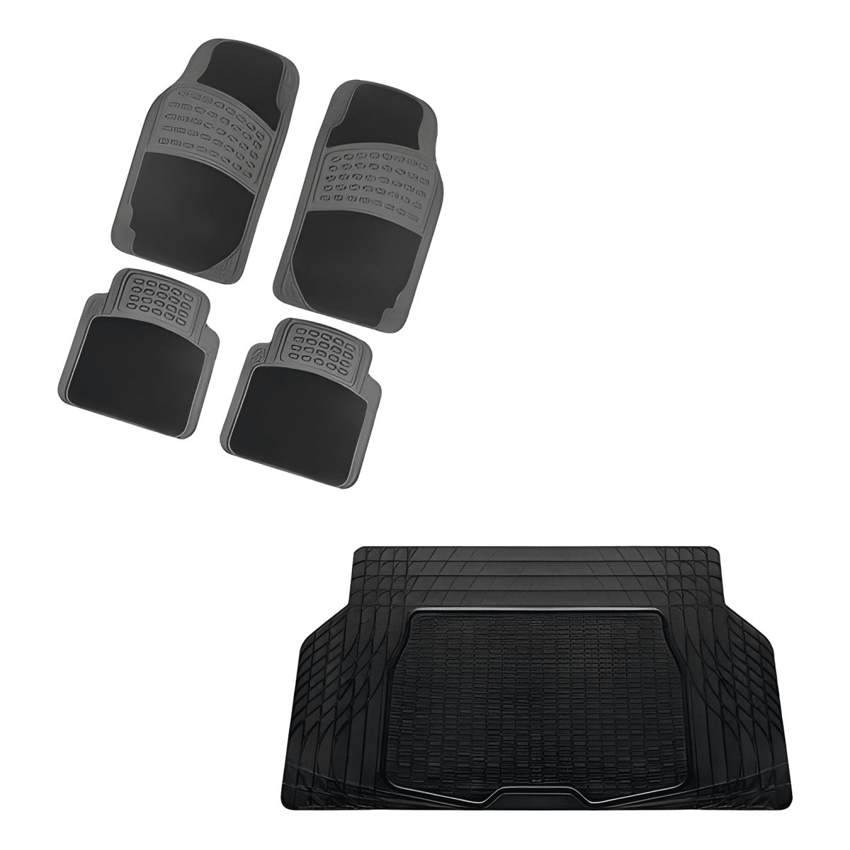 GENERICO - Set Alfombras Goma 5pzs  Mercedes Benz Glc 250