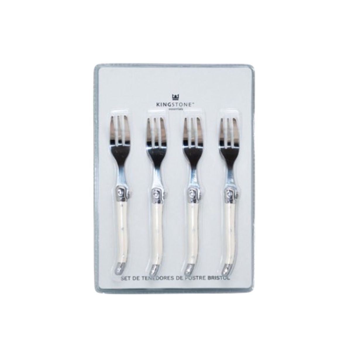 GENERICO - SET 4 TENEDORES POSTRE BRISTOL KINGSTONE