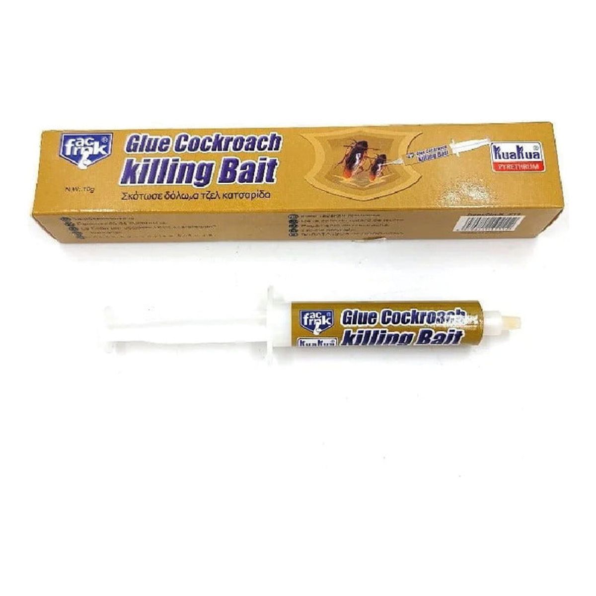 GENERICO - Gel Repelente control Cucarachas Cebo Efectivo 10g