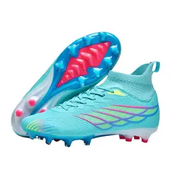 DANWEILE - Zapatillas Futbol Unisex Negro