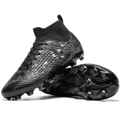 DANWEILE - Zapatillas Futbol Unisex Negro