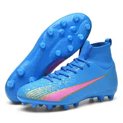 DANWEILE - Zapatillas Futbol Unisex Negro