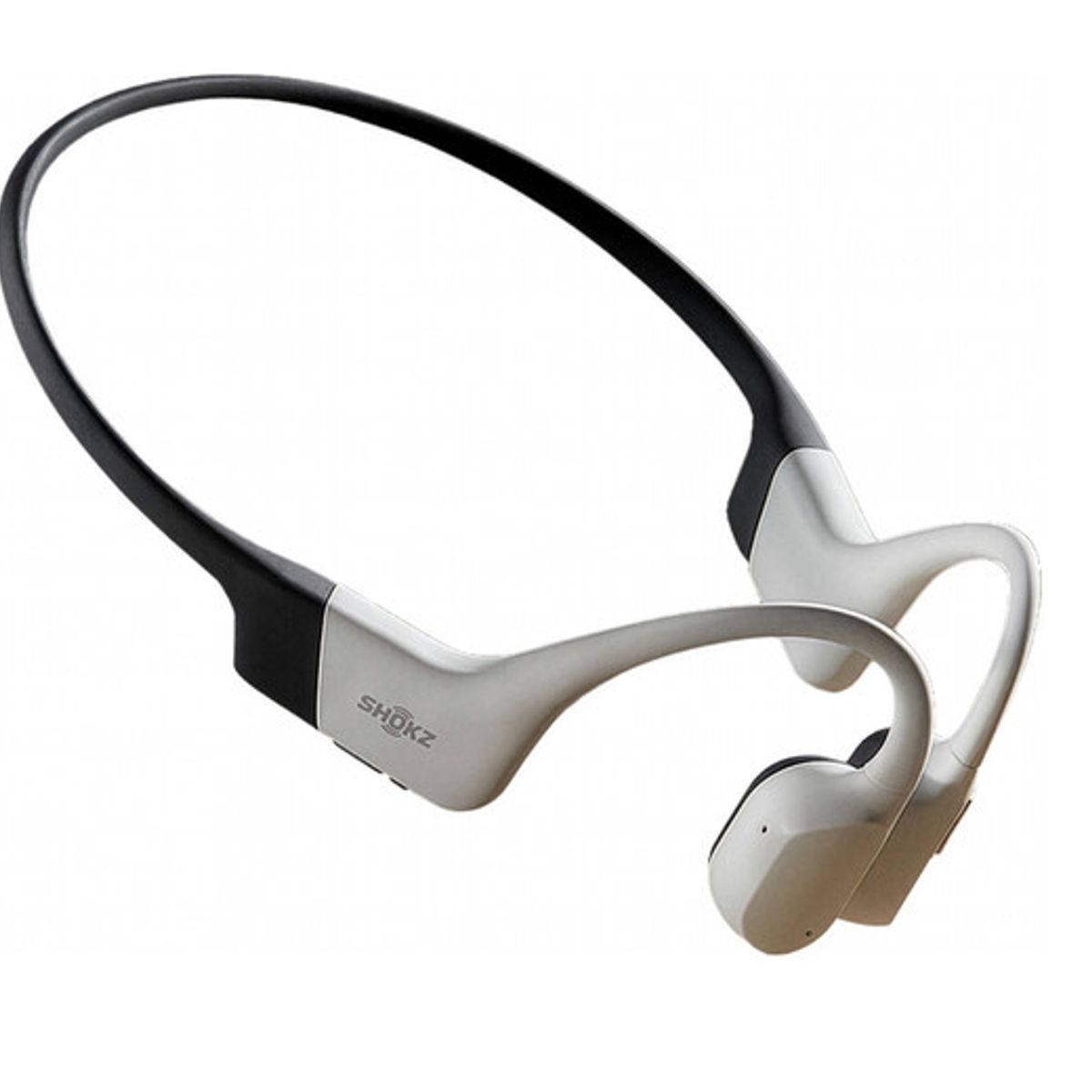 SHOKZ - SHOKZ OpenSwim Pro Bone-Conduction Open-Ear Sport Headphones White S710