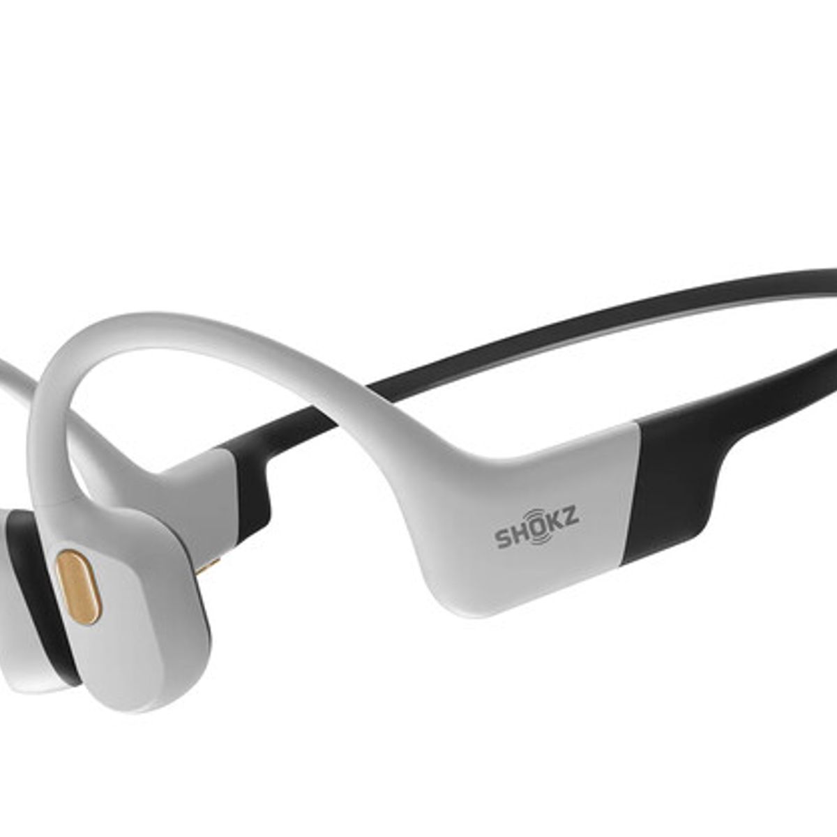 SHOKZ - SHOKZ OpenSwim Pro Bone-Conduction Open-Ear Sport Headphones White S710