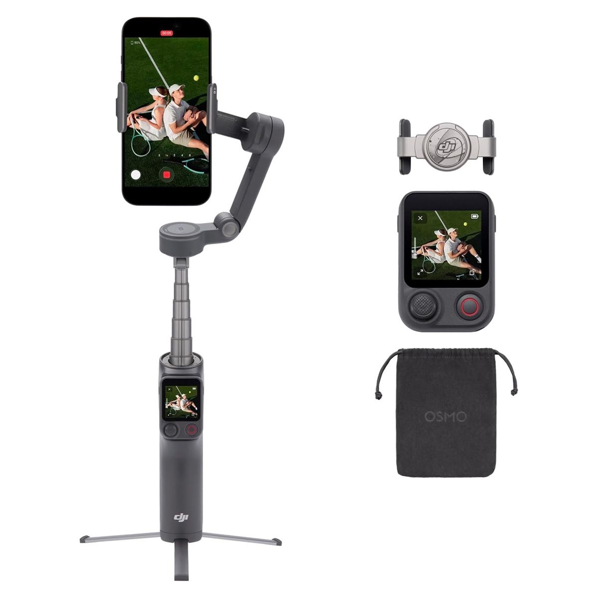 DJI - Estabilizador para smartphone Pack Estándar DJI Osmo Mobile 8P