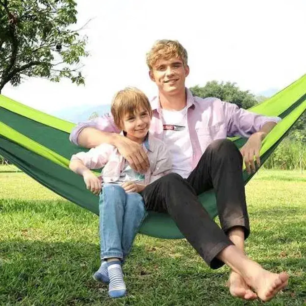 EVERSO - Hamaca Colgante Silla Jardín Terraza Camping Portátil Exteri