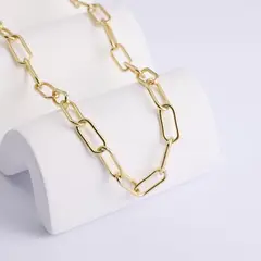 BY LAS CAYETANAS - Collar eslabones bañado en Oro 18k