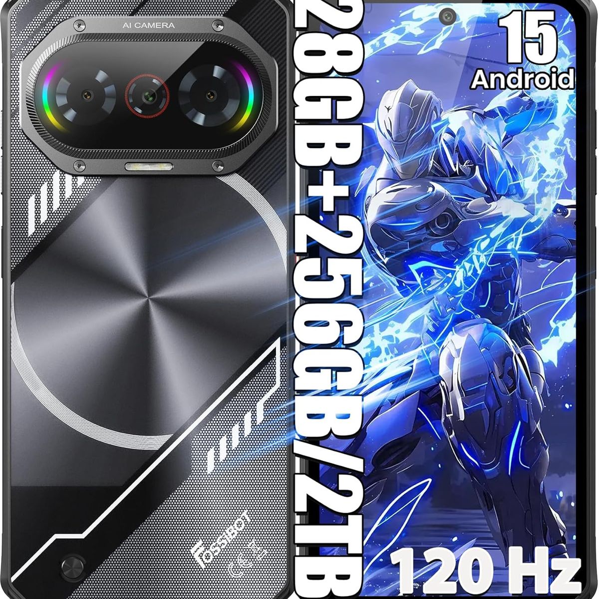 FOSSIBOT - FOSSIBOT F114 Celular 28GB+256GB Android 15 Smartphone