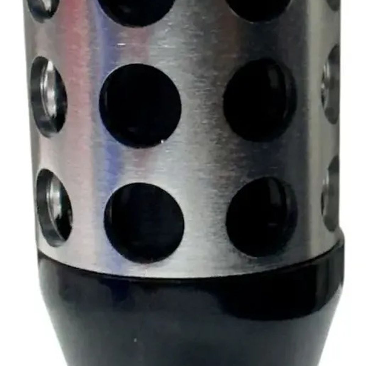 GENERICO - Pomo De Cambio De Marchas De Aluminio Negro Para Coche