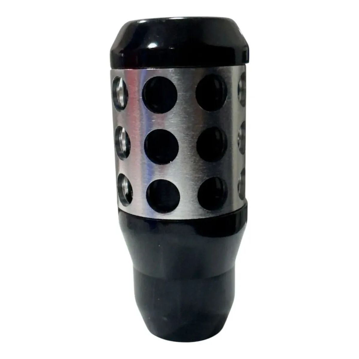 GENERICO - Pomo De Cambio De Marchas De Aluminio Negro Para Coche