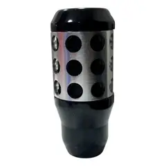 GENERICO - Pomo De Cambio De Marchas De Aluminio Negro Para Coche