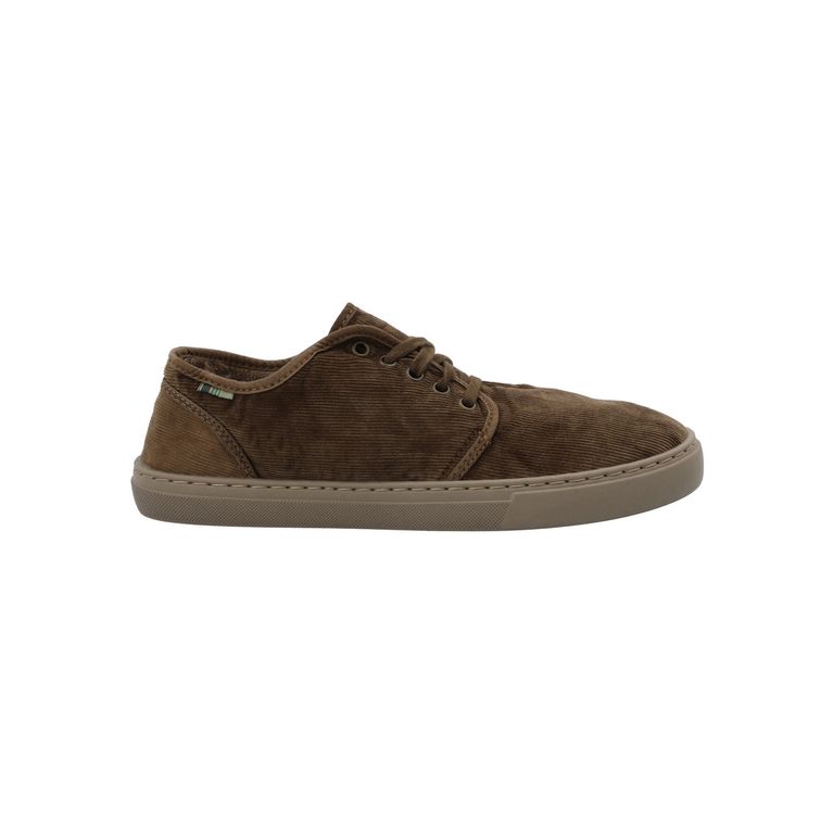 Zapatilla Algodón Orgánico Hombre Ross Café