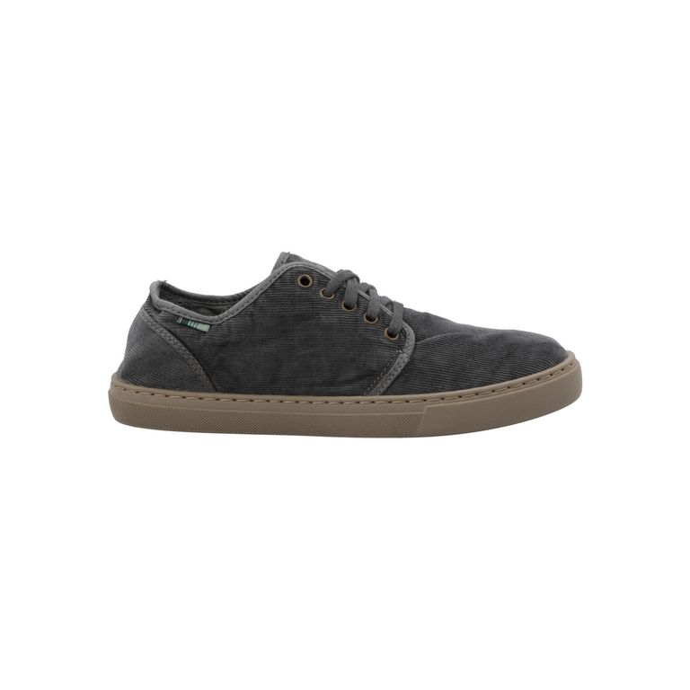 Zapatilla Algodón Orgánico Hombre Ross Gris