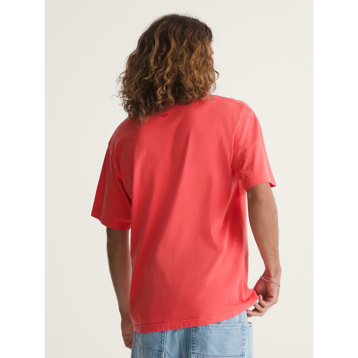 VANS - Polera MC Hombre Loose Fit Tshirt BeigeCrudo VANS