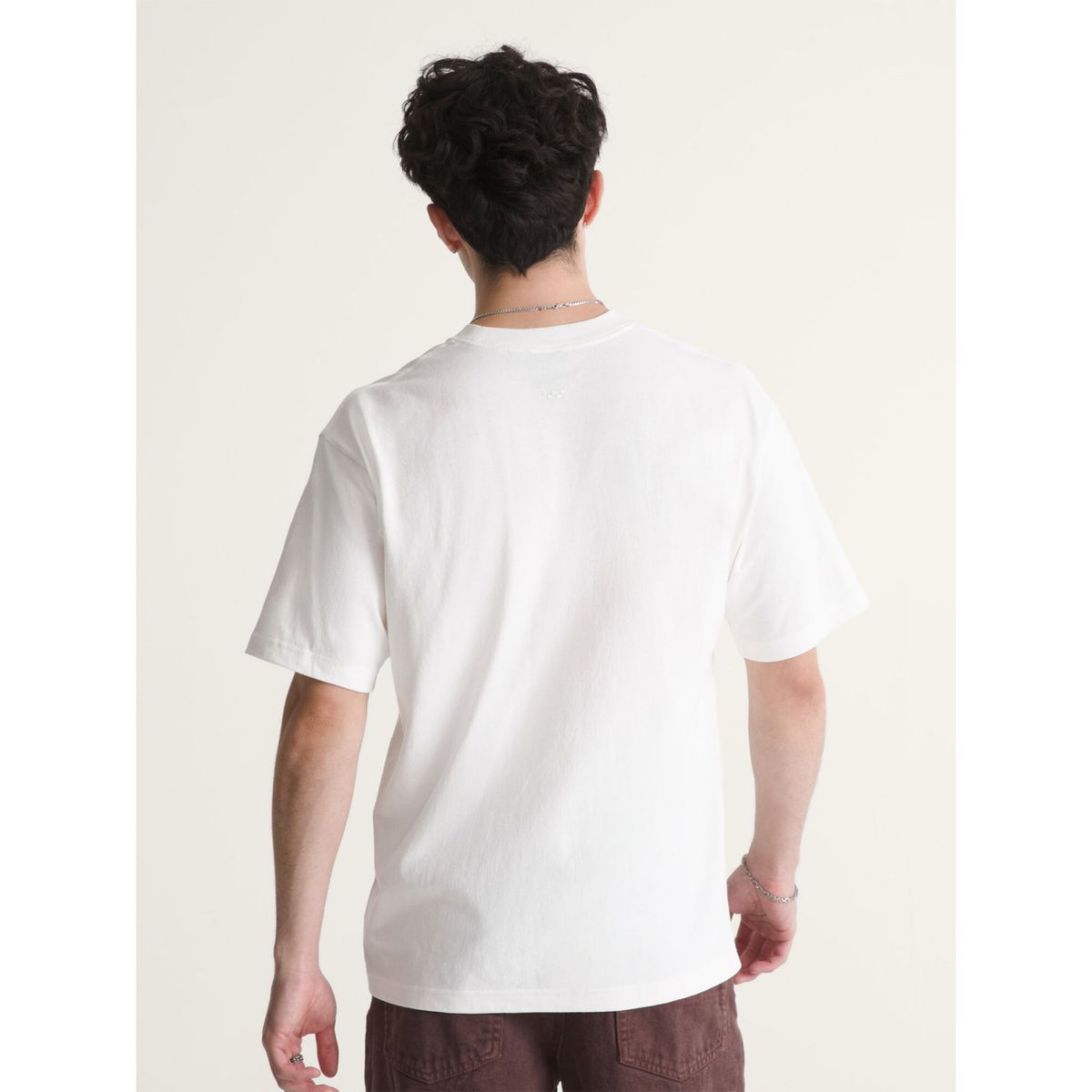VANS - Polera MC Hombre Loose Fit Tshirt Blanco VANS