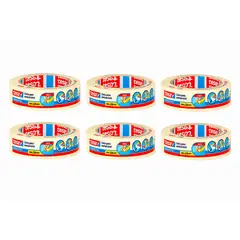 TESA - Pack 6 Cintas Enmascarar 24 mm 40 m