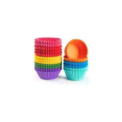 ARGOS - Cápsulas Mini De Papel Para Hornear Cupcakes Colores