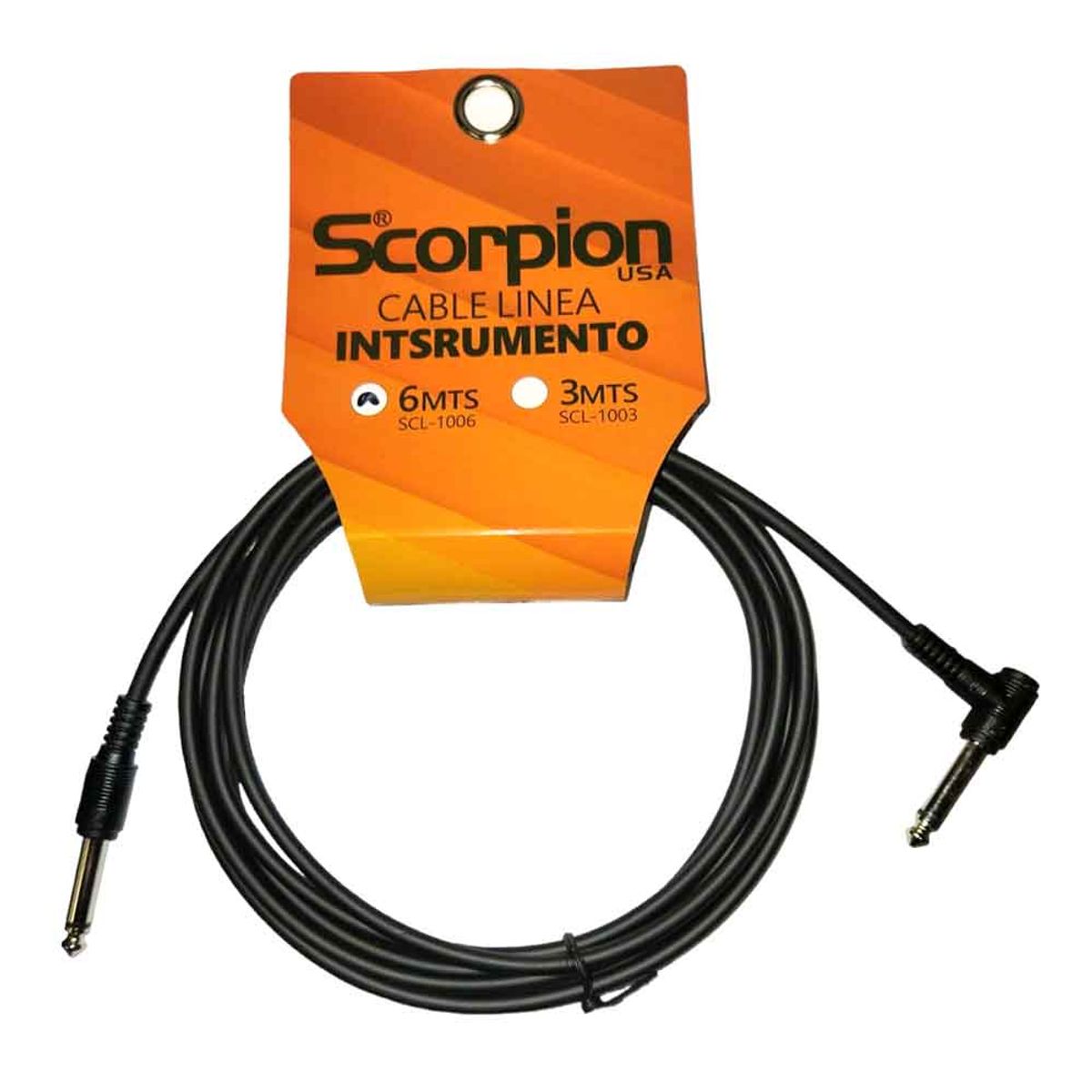 SCORPION - CABLE DE LINEA PARA INSTRUMENTO 6 METROS SCORPION SCL-1006