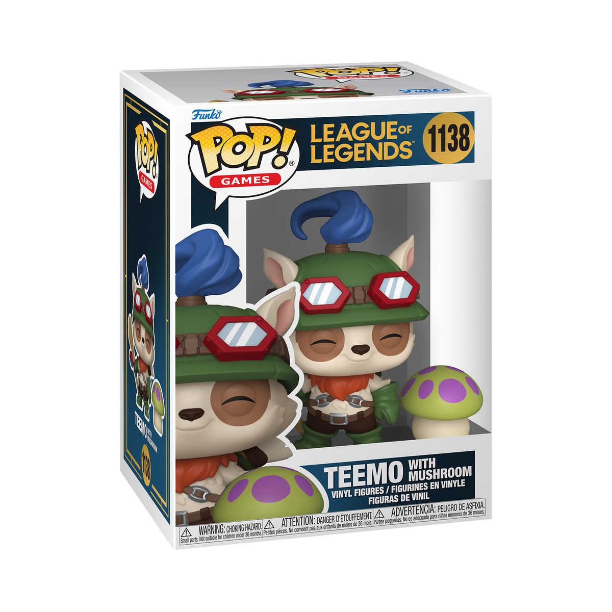 FUNKO - Funko Pop! League Of Legends: Teemo With Shroom #1138